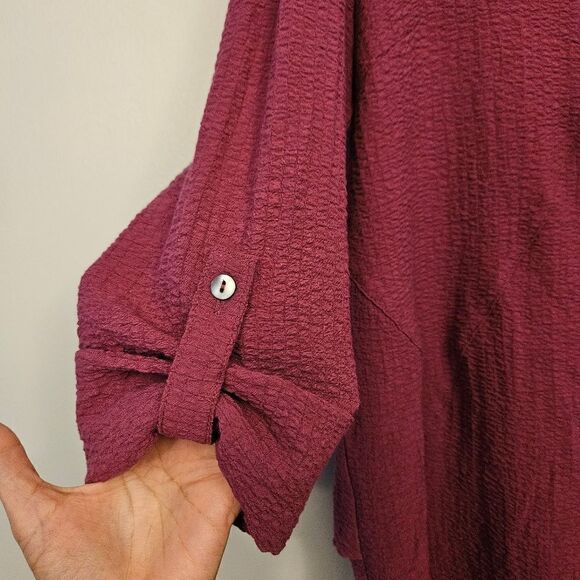 Soft Surroundings Waffle Texture Tunic - Picture 3 of 8